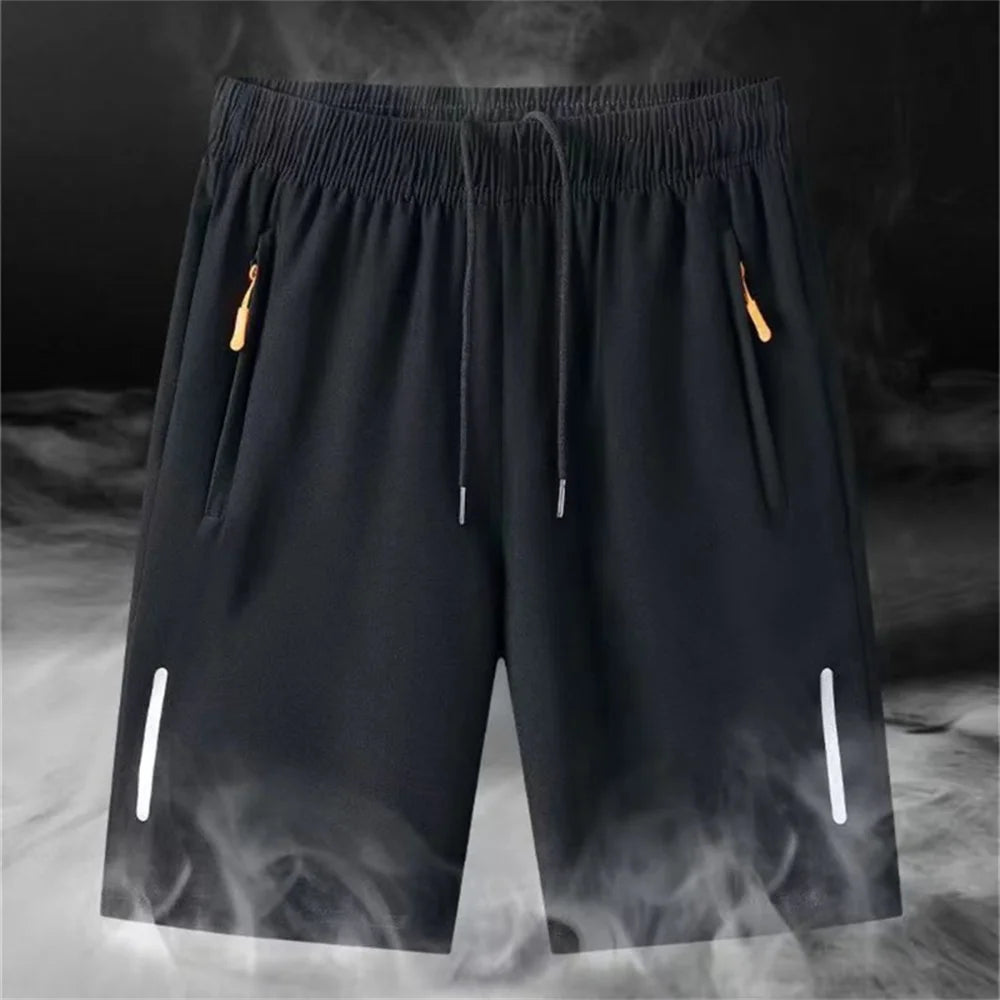 Pantalón corto de playa para hombre – Secado rápido, seda fría ultraligera