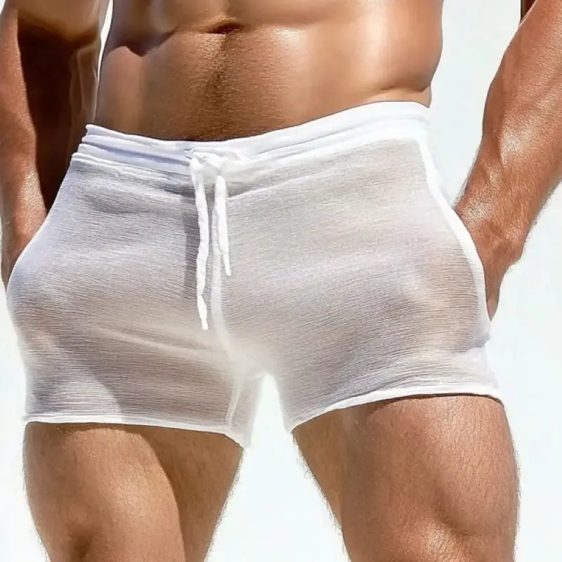 Shorts con cordón para hombre – Cómodos para casa, ocio y fitness