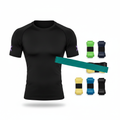 Kit Fitness Completo — Camiseta + Bandas Elásticas